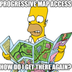 Progressive Map Access