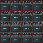 Caliber Split Ammo Cases