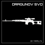 Dragunov SVD sniper rifle