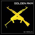 Golden AKM rifles