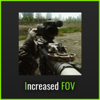 Increased FOV