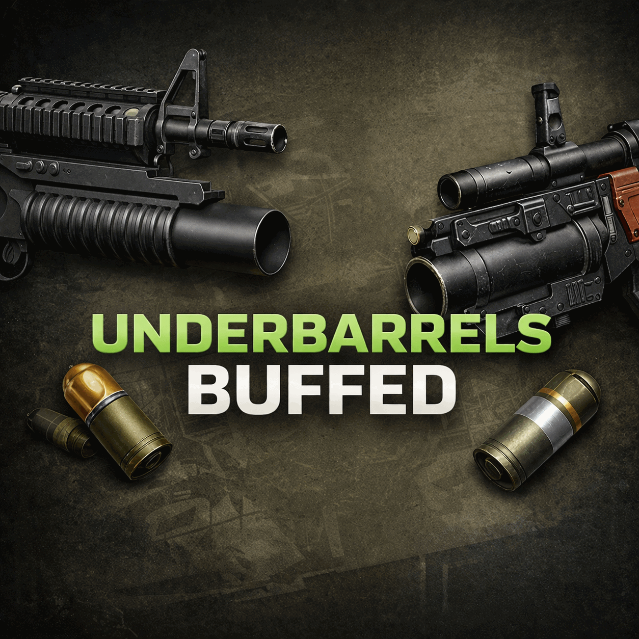 Underbarrels Buffed