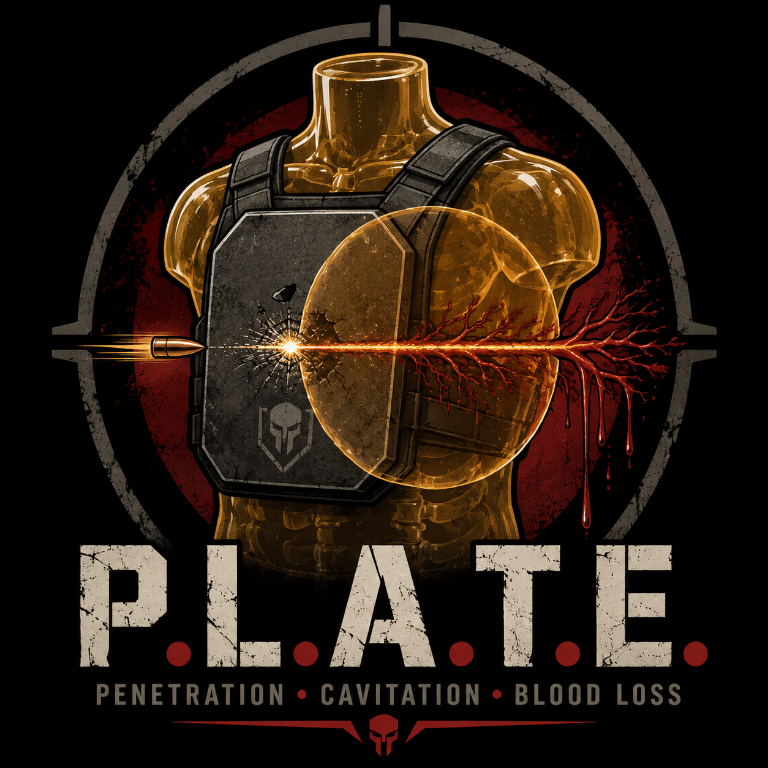 P.L.A.T.E. - Penetration, Lethality, Armor & Trauma Engine